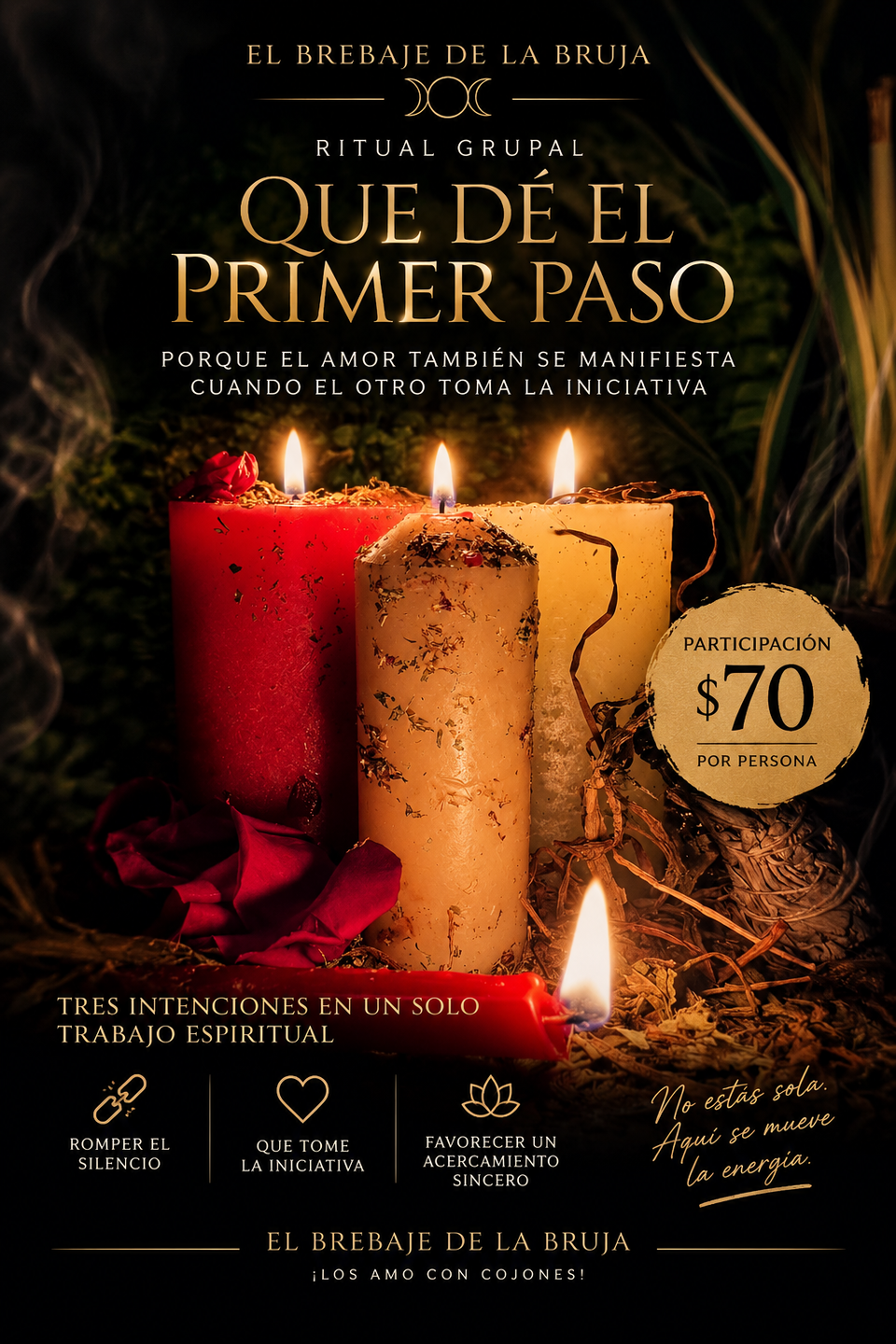 Que dé el primer paso · Ritual grupal de acercamiento